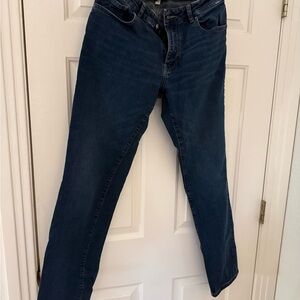 Warp + Weft Deep Indigo Jeans